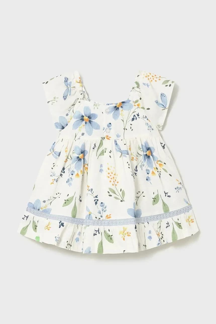 Детское хлопковое платье - фото 3