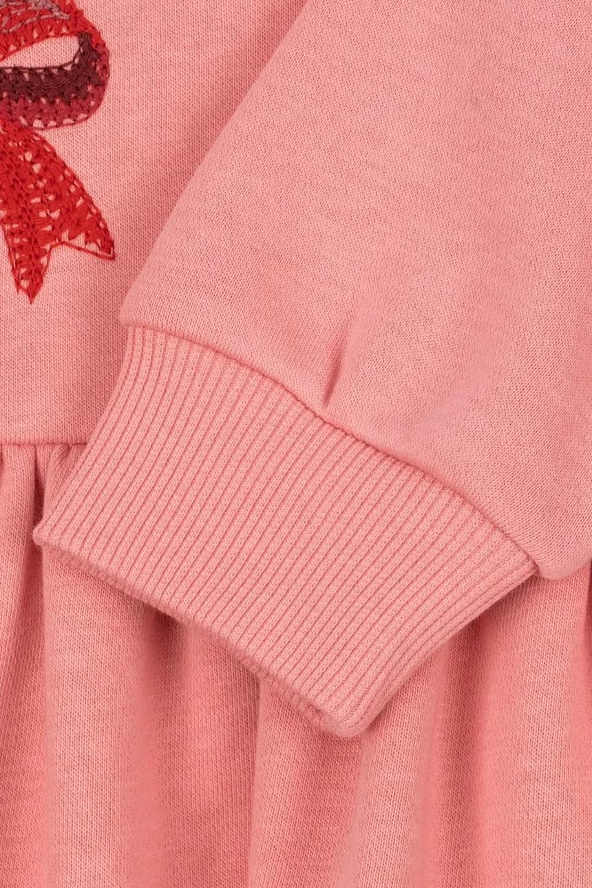 LOU BOW SWEAT DRESS OCS детское платье - фото 4