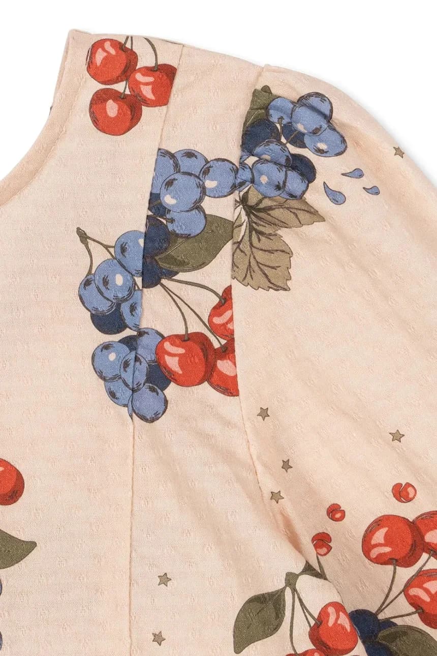 Детское хлопковое платье AVI LS BOW DRESS GOTS - фото 4