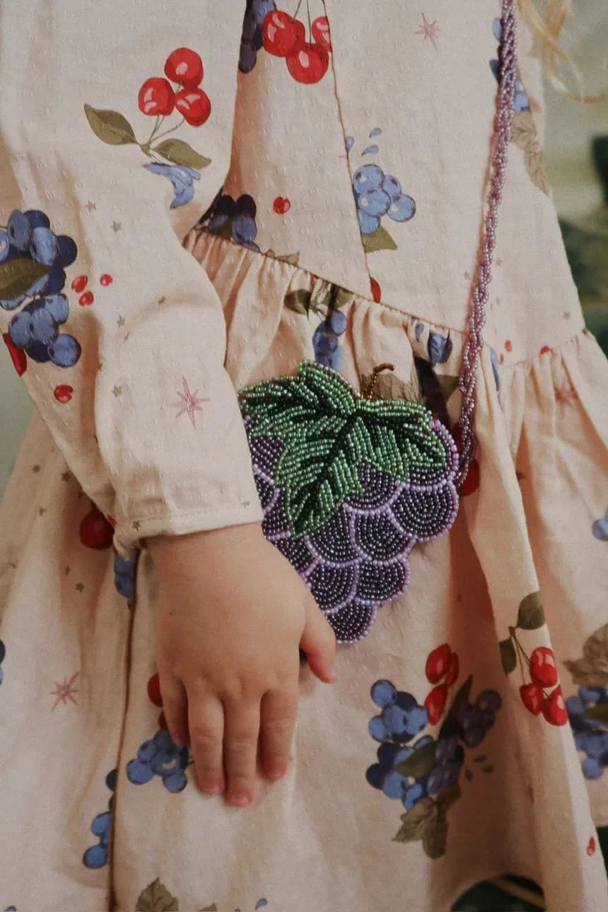 Детское хлопковое платье AVI LS BOW DRESS GOTS - фото 7