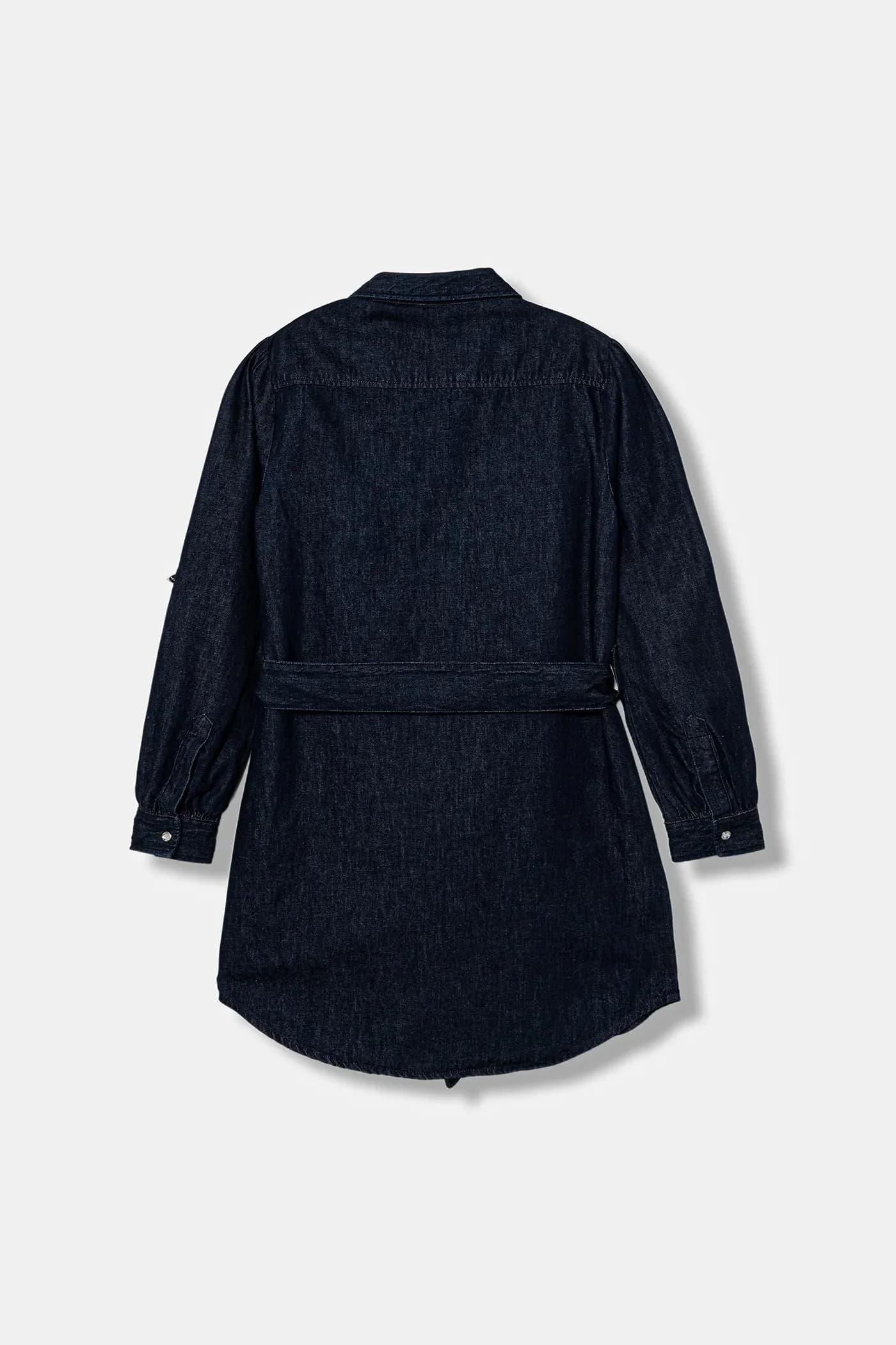 Детское джинсовое платье - фото 2