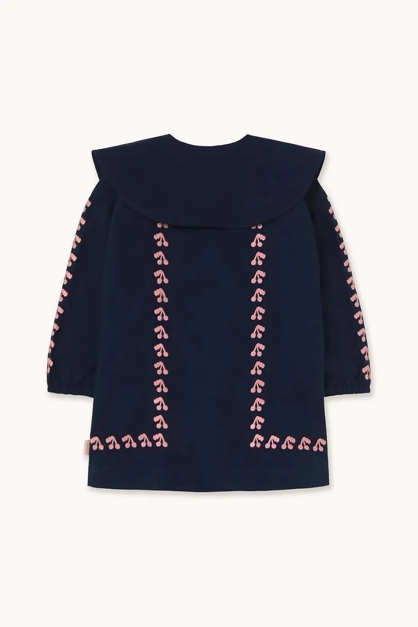 Детское хлопковое платье MINI CHERRIES DRESS - фото 3