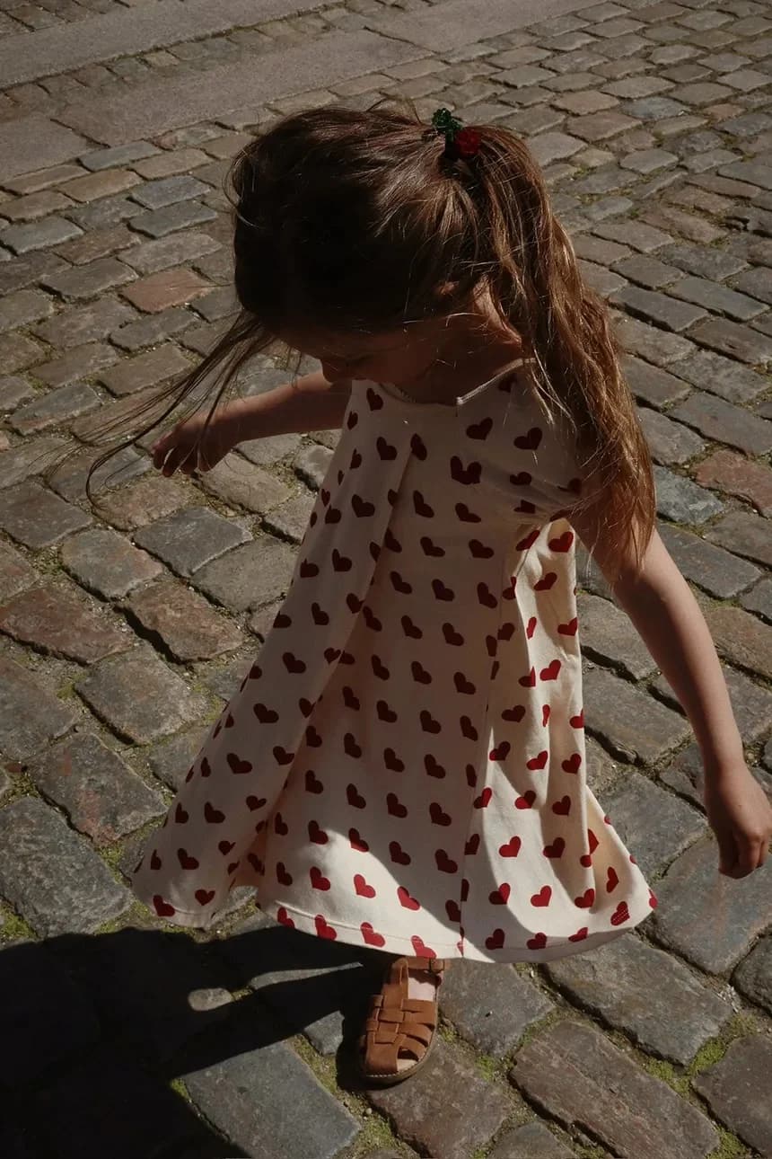 Детское хлопковое платье CLASSIC SS DRESS GOTS - фото 5