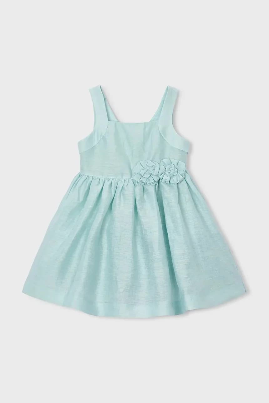 Детское платье из льна