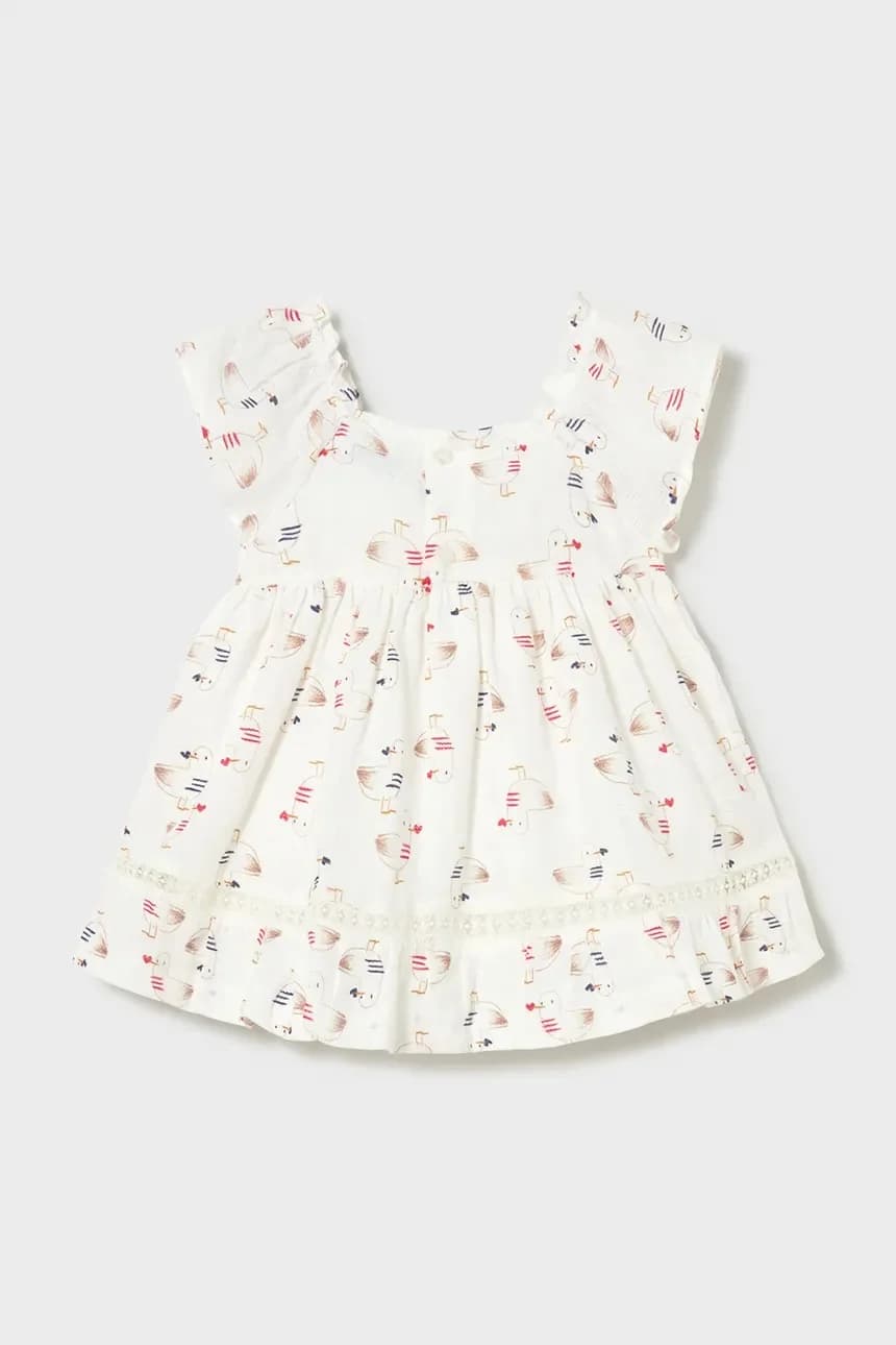 Детское хлопковое платье - фото 2