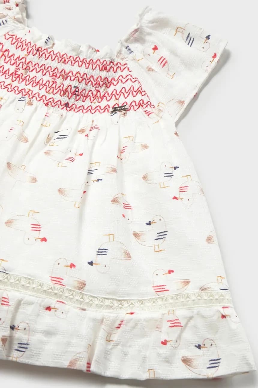 Детское хлопковое платье - фото 3