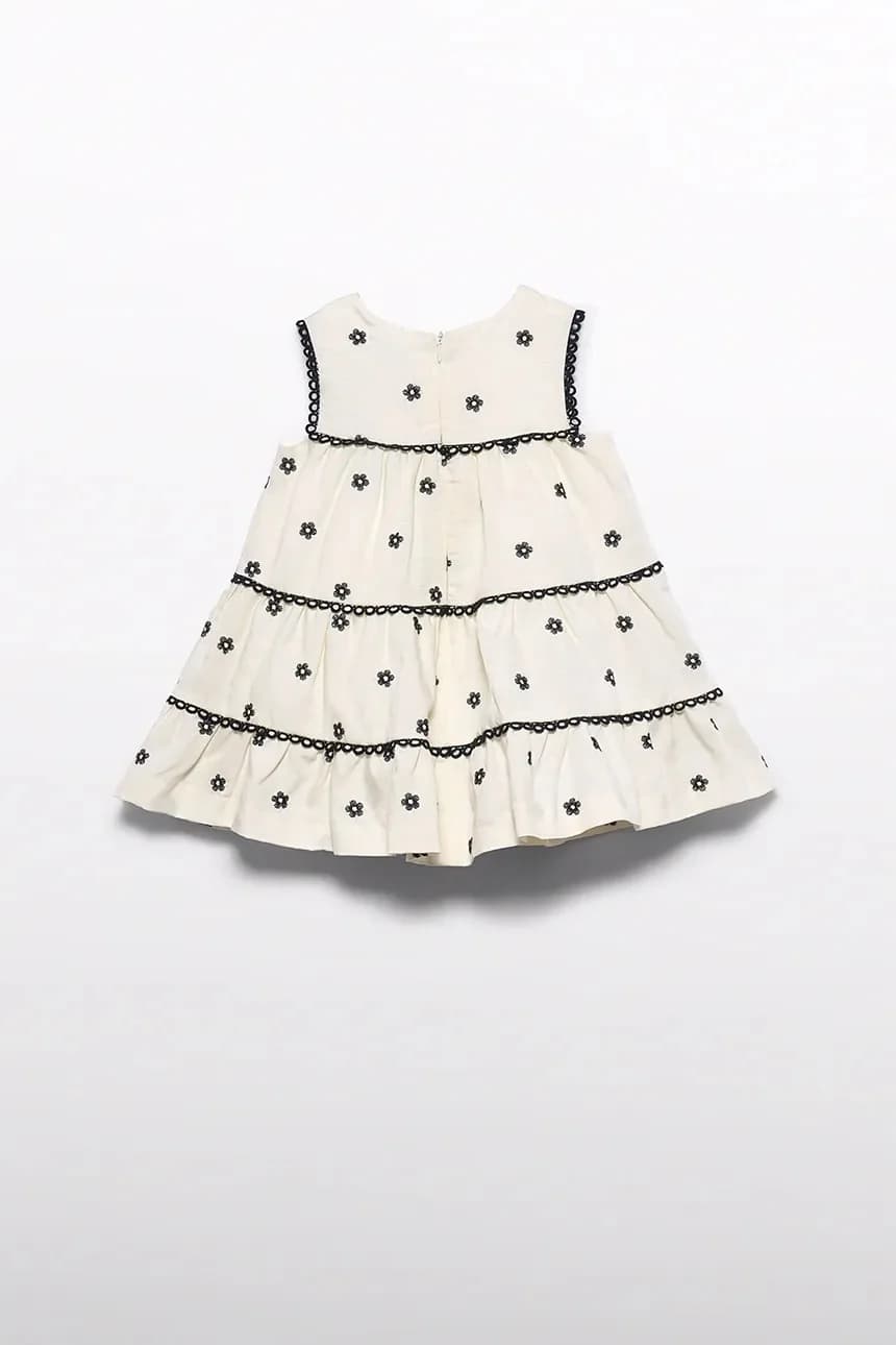 Детское платье с льном - фото 3
