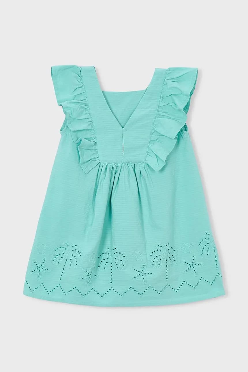 Детское хлопковое платье - фото 3