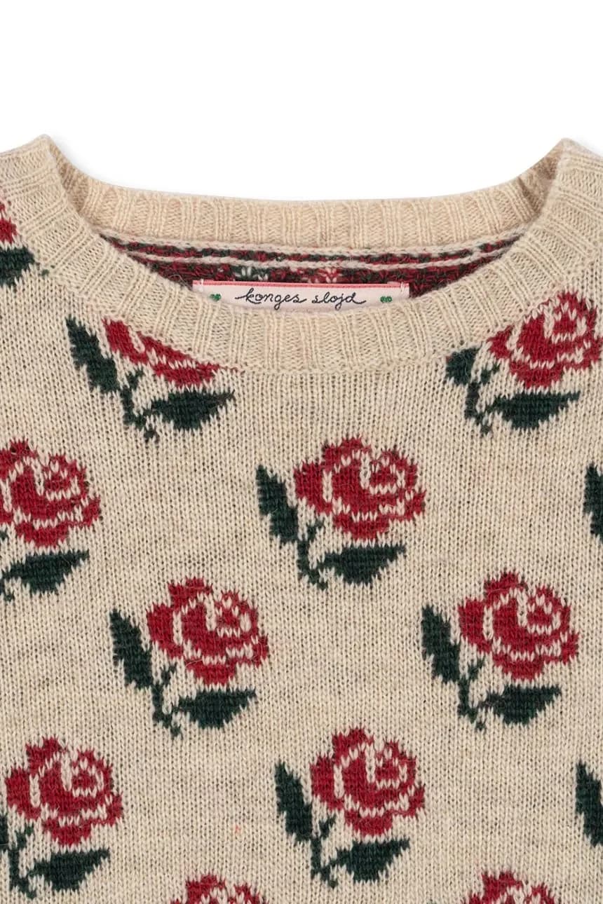 Детское платье с добавлением шерсти BELOU KNIT DRESS - фото 3