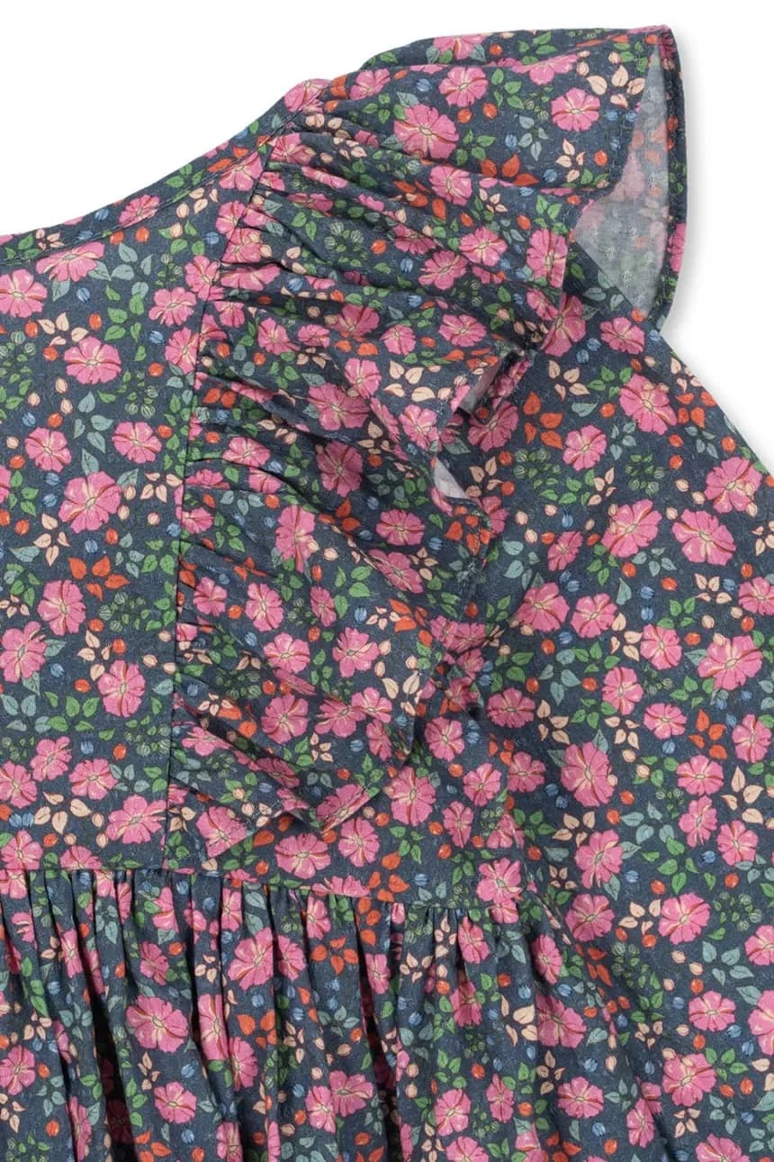 Детское хлопковое платье CIANNA LS BOW DRESS GOTS - фото 4