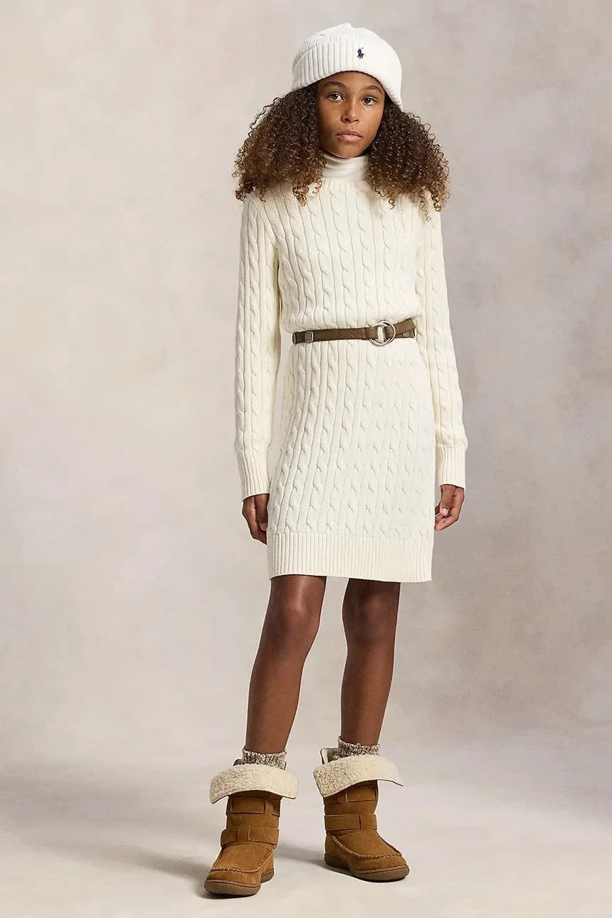 Детское хлопковое платье