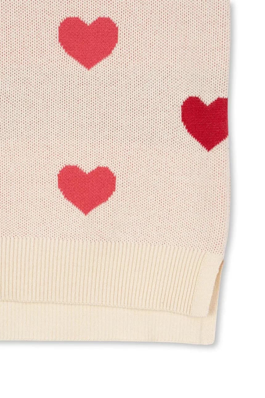 Детское хлопковое платье LAPIS KNIT DRESS GOTS - фото 5