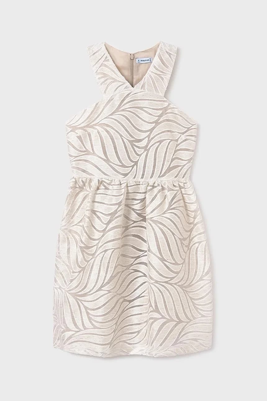 Детское платье из смесового льна - фото 2