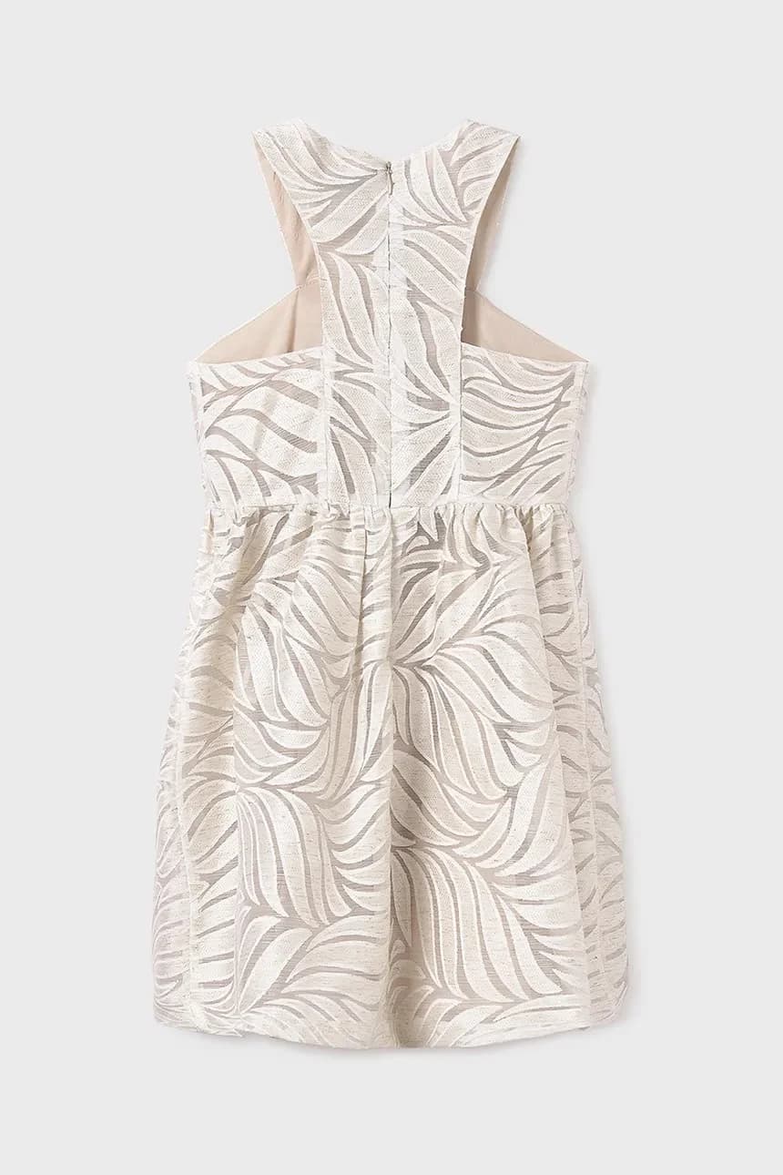 Детское платье из смесового льна - фото 3