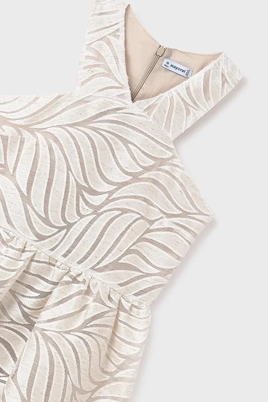 Детское платье из смесового льна - фото 4