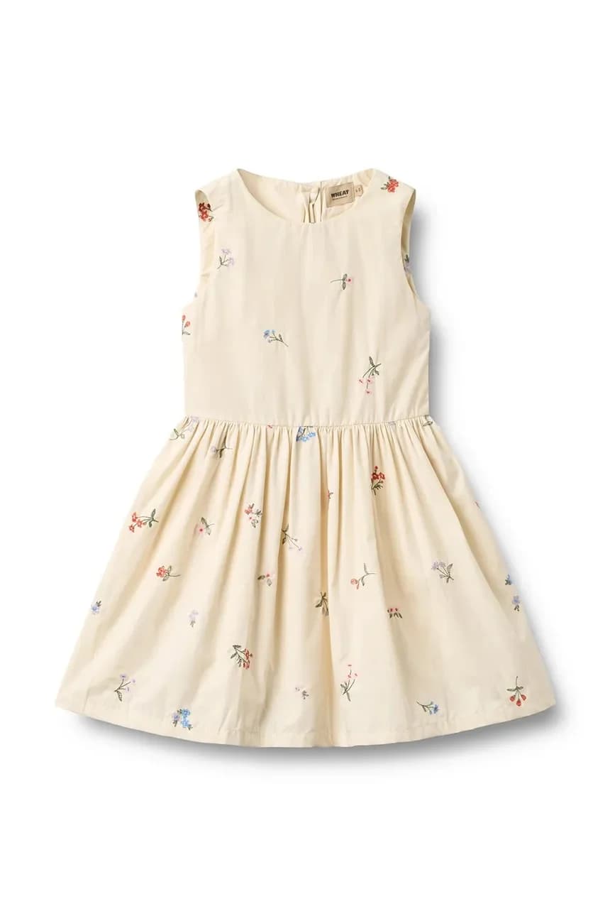 Детское хлопковое платье