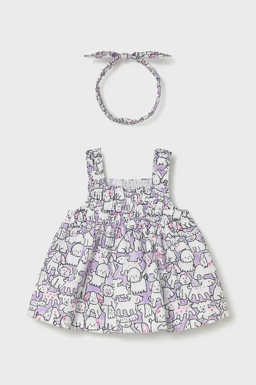 Хлопковое детское платье - фото 2