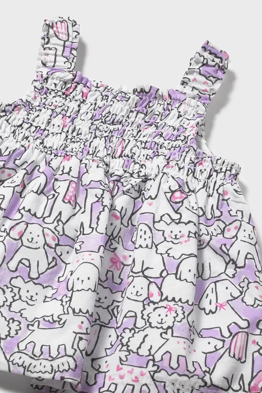 Хлопковое детское платье - фото 3