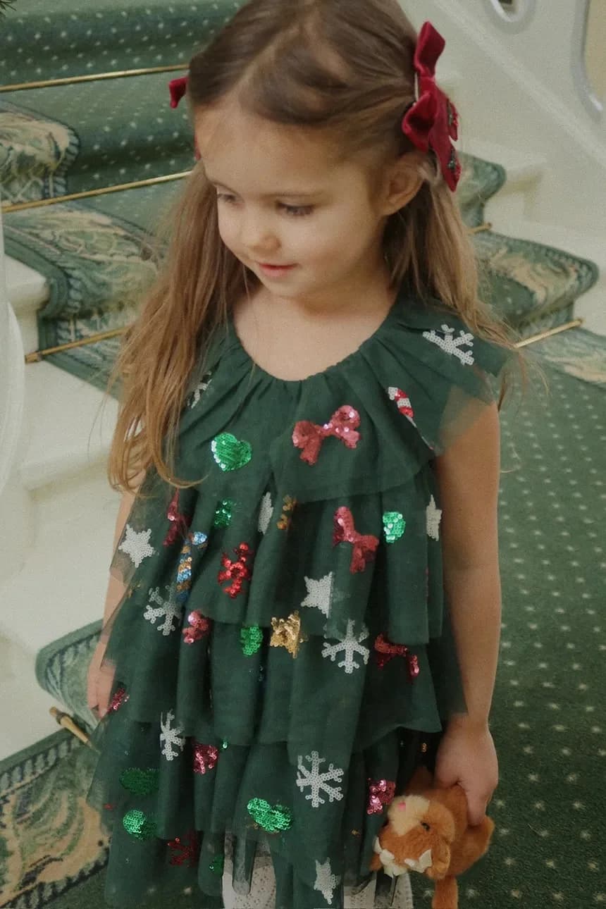 YVONNE CHRISTMAS DRESS детское платье