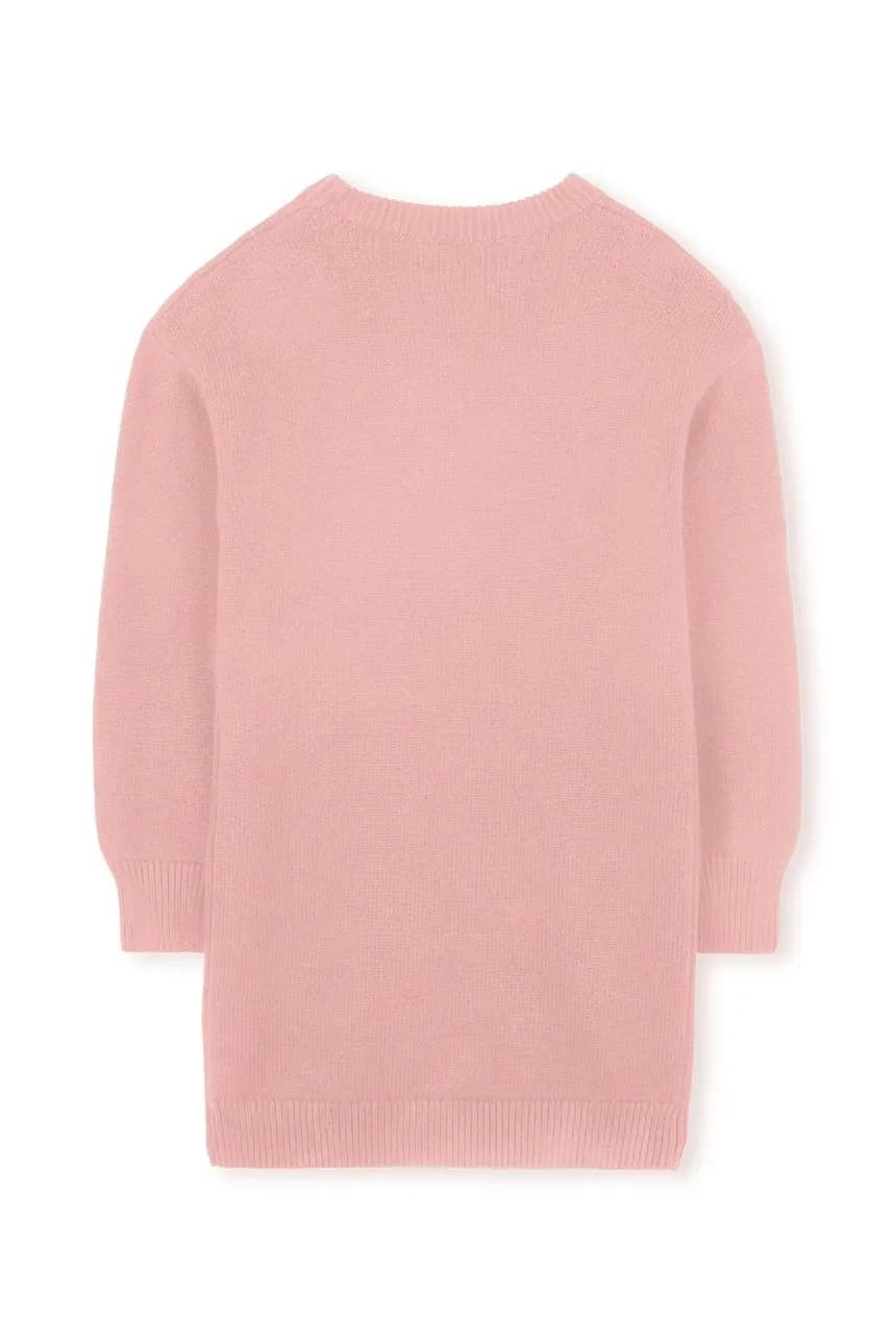 Детское платье из смесовой шерсти. - фото 2