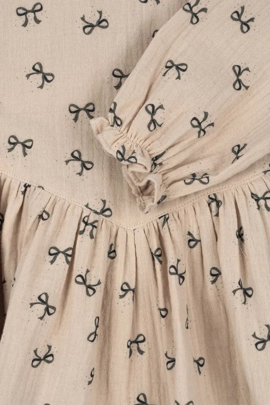 COCO DRESS GOTS детское хлопковое платье - фото 4