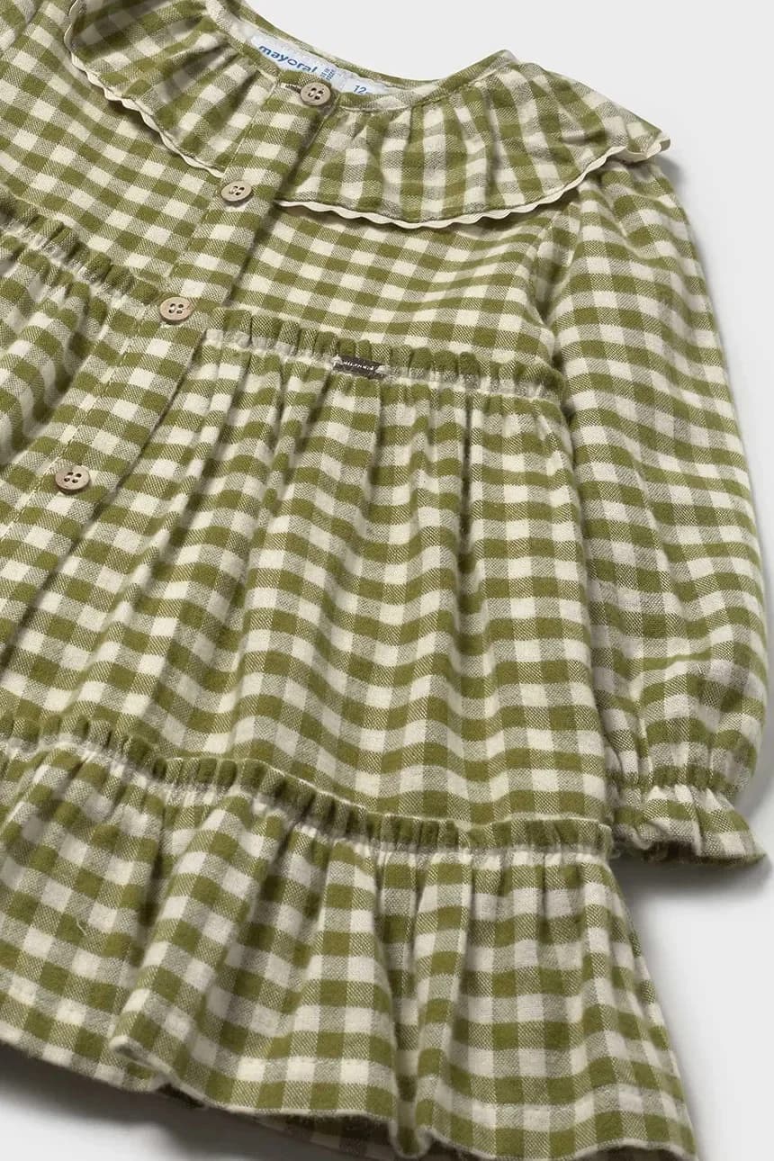 Хлопковое детское платье - фото 3