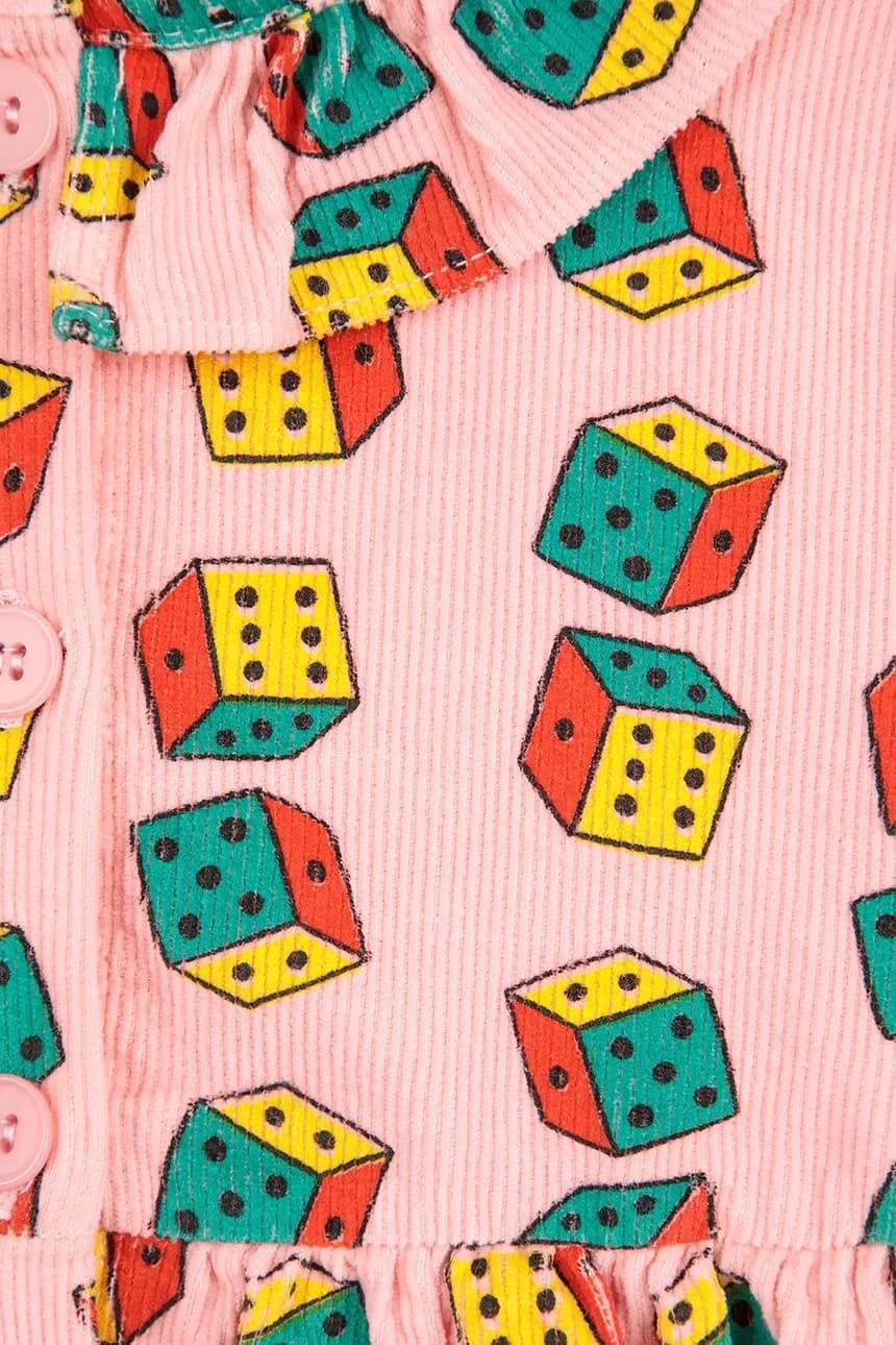 Детское платье из хлопка Dices - фото 5