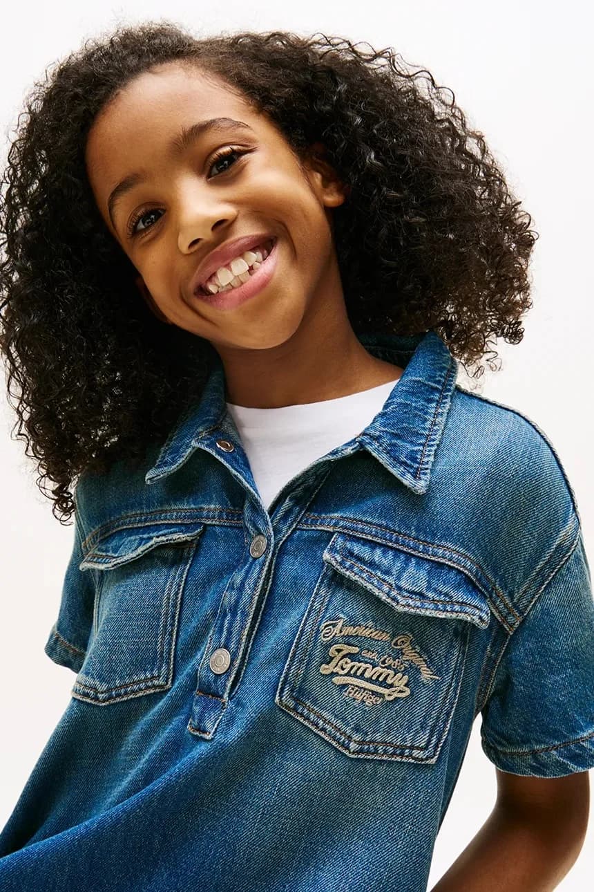 Джинсовое платье - фото 3