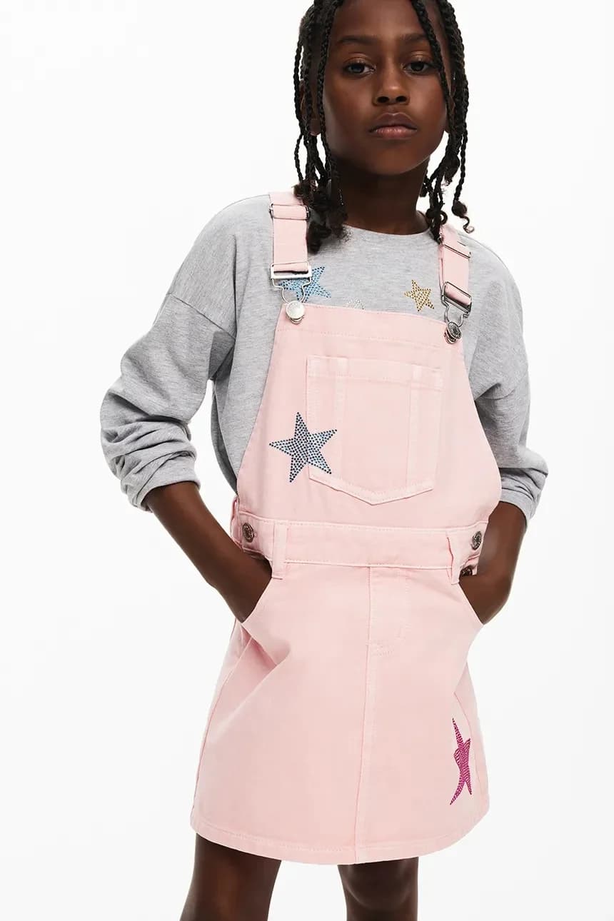 Детское джинсовое платье - фото 6