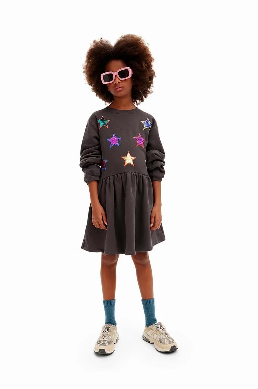 Детское хлопковое платье