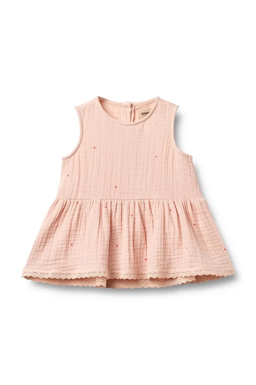 Детское хлопковое платье