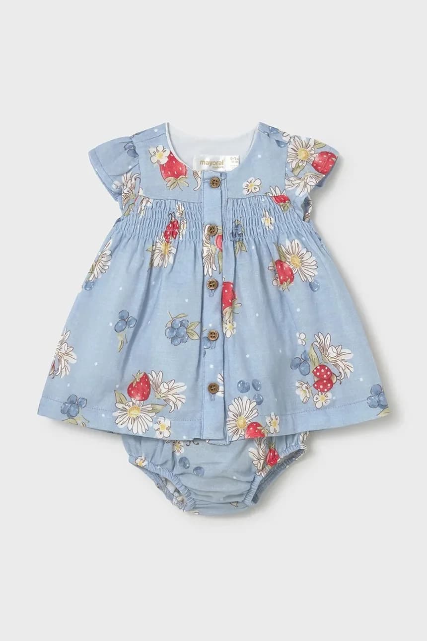 Хлопковое детское платье