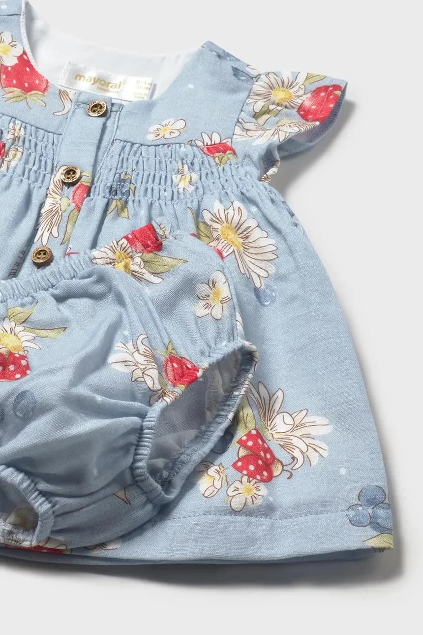 Хлопковое детское платье - фото 3