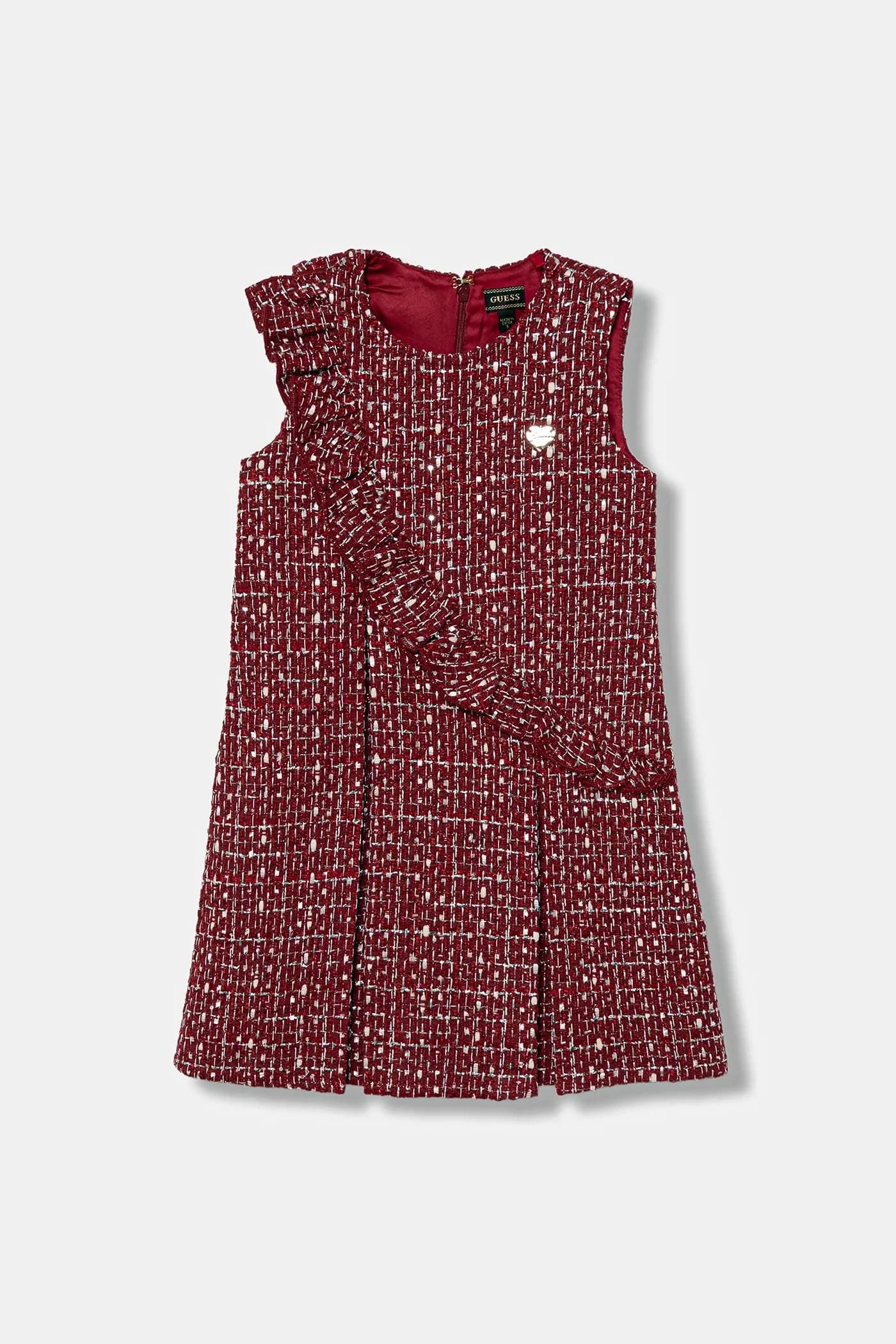 Детское платье из смесовой шерсти.