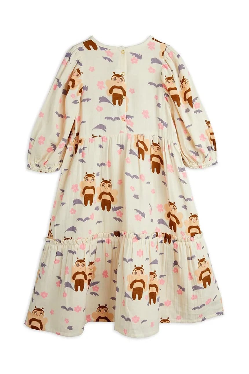 Детское муслиновое платье из пчелиного хлопка - фото 3