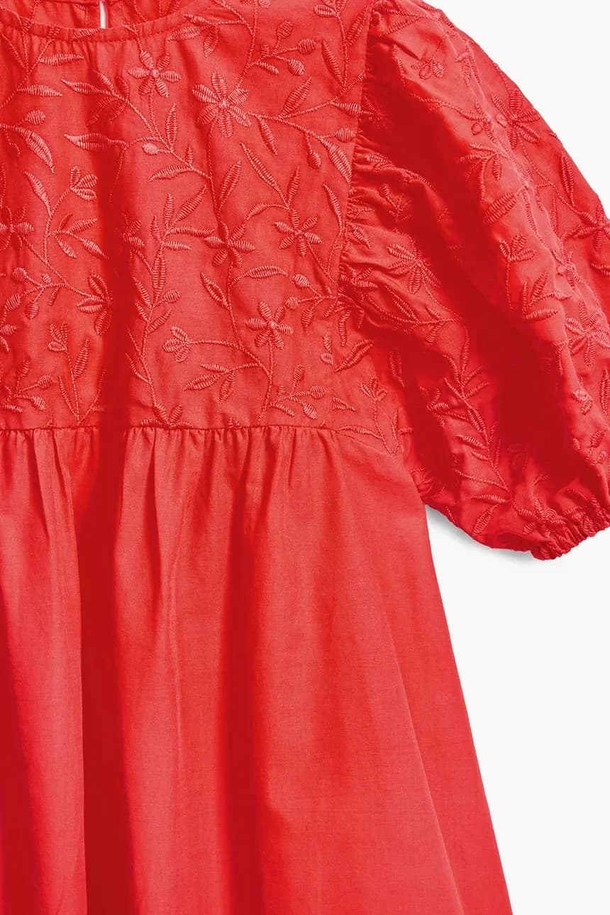 Детское хлопковое платье - фото 5