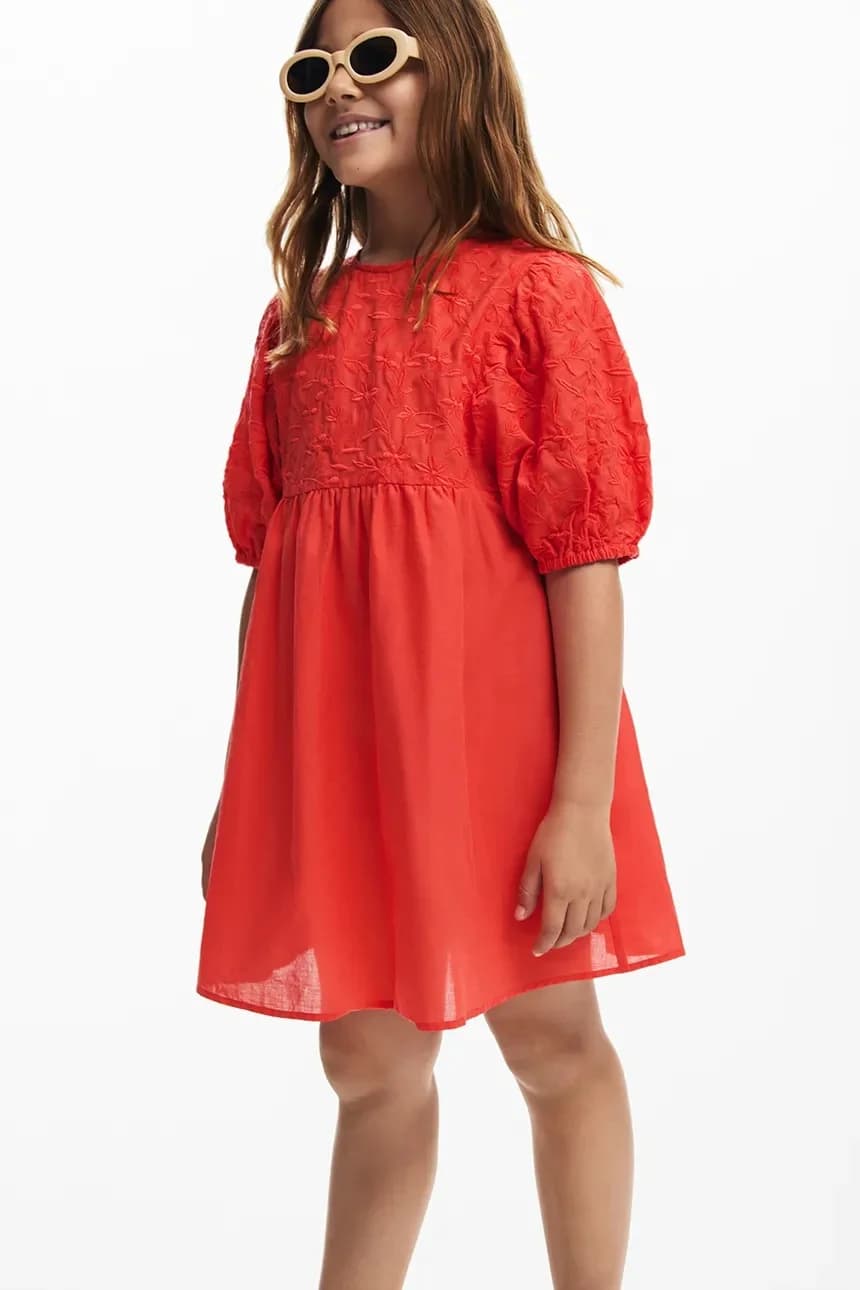 Детское хлопковое платье - фото 6