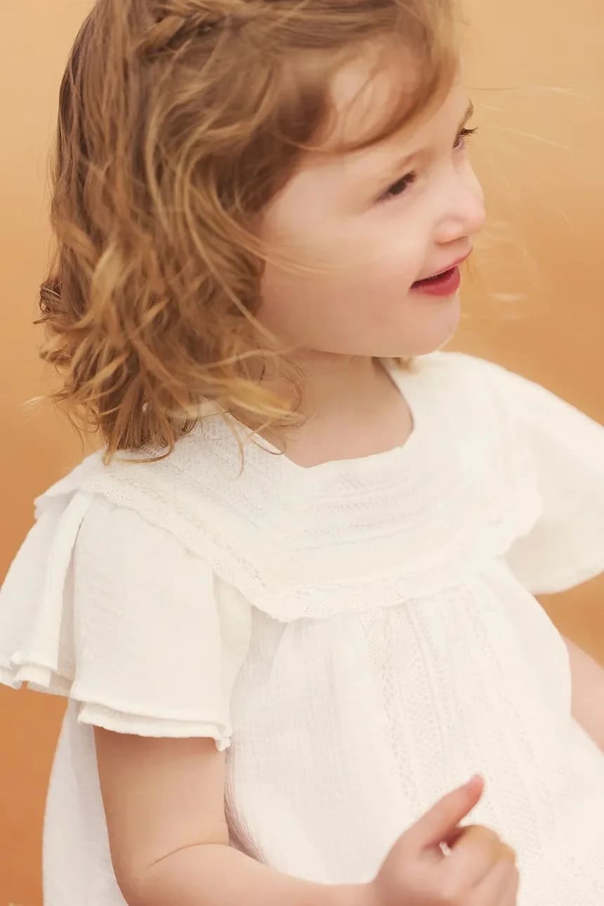 Хлопковое детское платье - фото 5