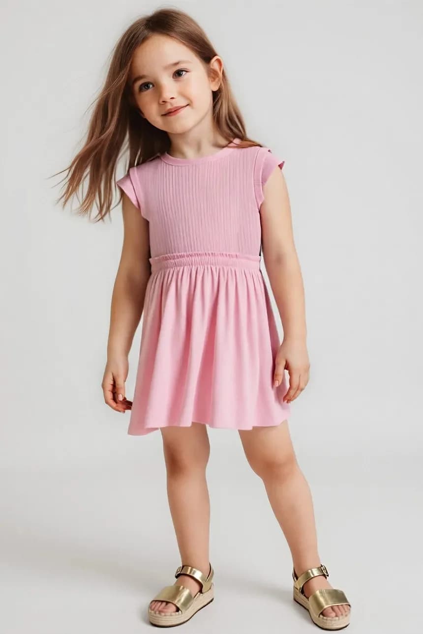 Детское платье с сумкой