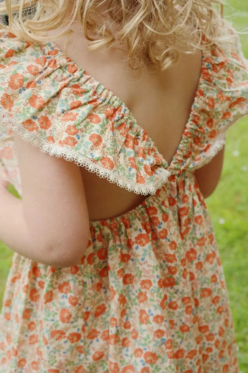 Детское хлопковое платье VERBENA DRESS GOTS - фото 6