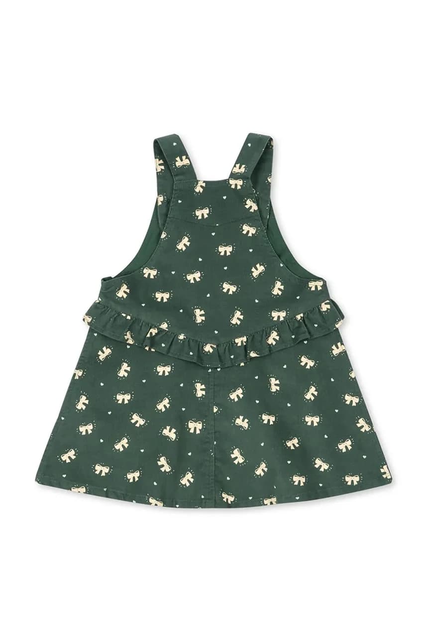 Детское хлопковое платье AVERY FRILL OVERALL DRESS GOTS - фото 3