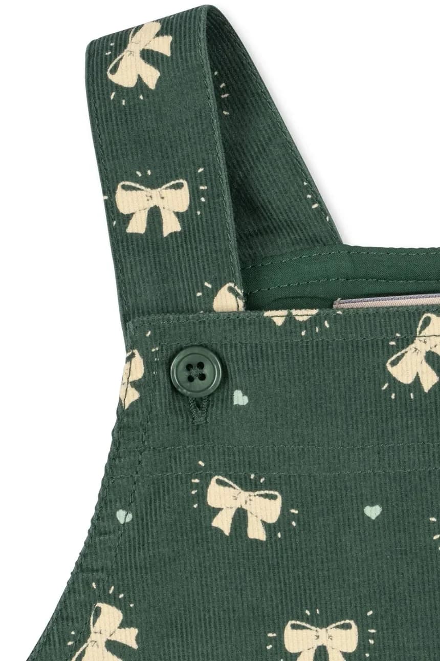 Детское хлопковое платье AVERY FRILL OVERALL DRESS GOTS - фото 4