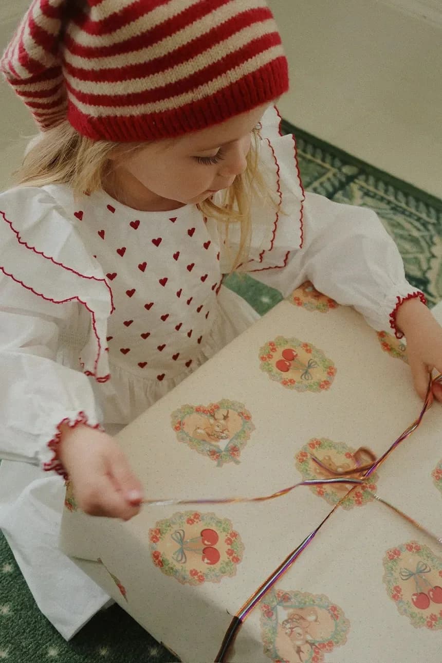 COEUR DRESS GOTS детское хлопковое платье - фото 8