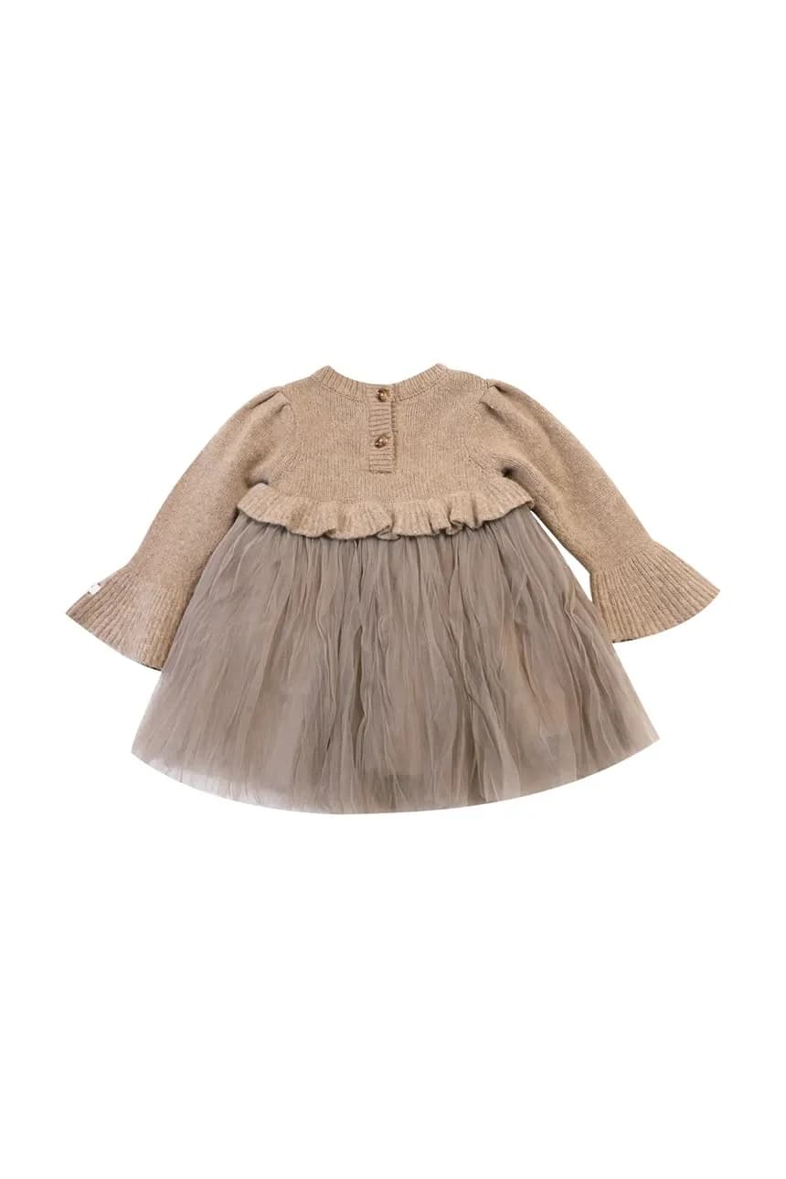 Paulien Dress детское платье из шерсти - фото 3