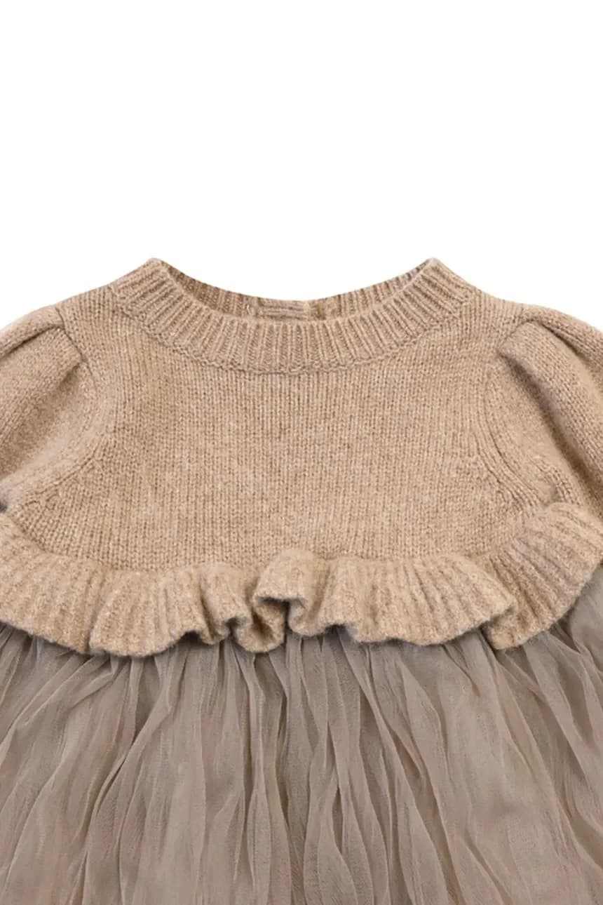 Paulien Dress детское платье из шерсти - фото 4