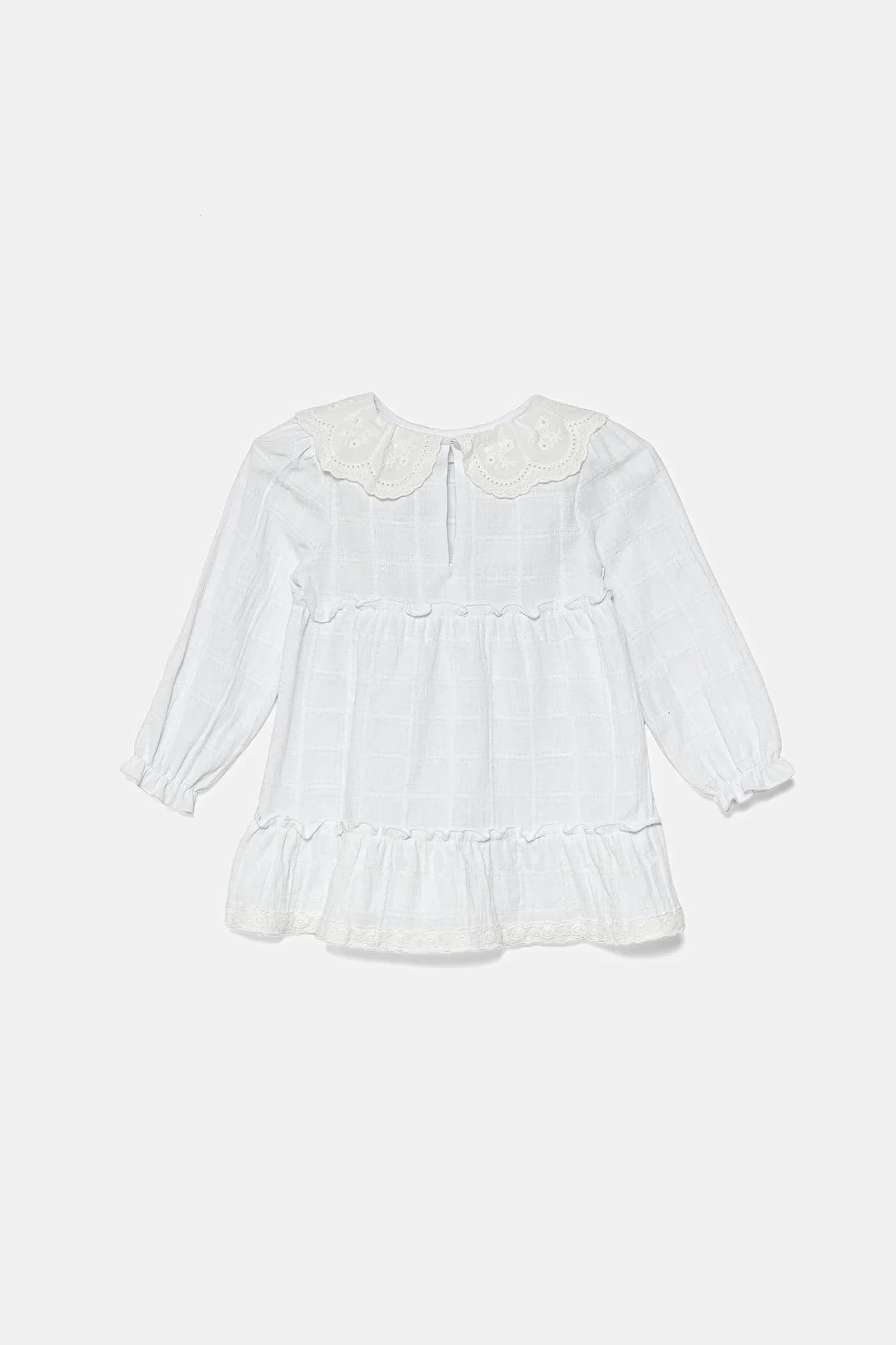 Детское хлопковое платье КОРДЕЛИЯ I - фото 2