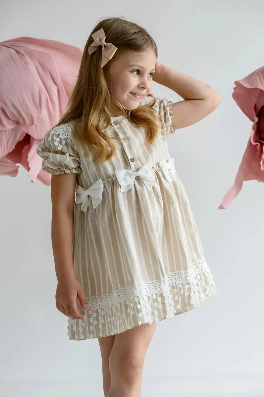 NAZANI II детское льняное платье