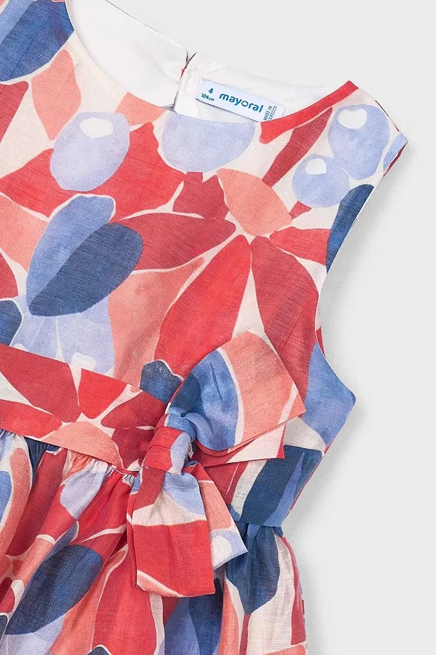 Детское льняное платье - фото 3