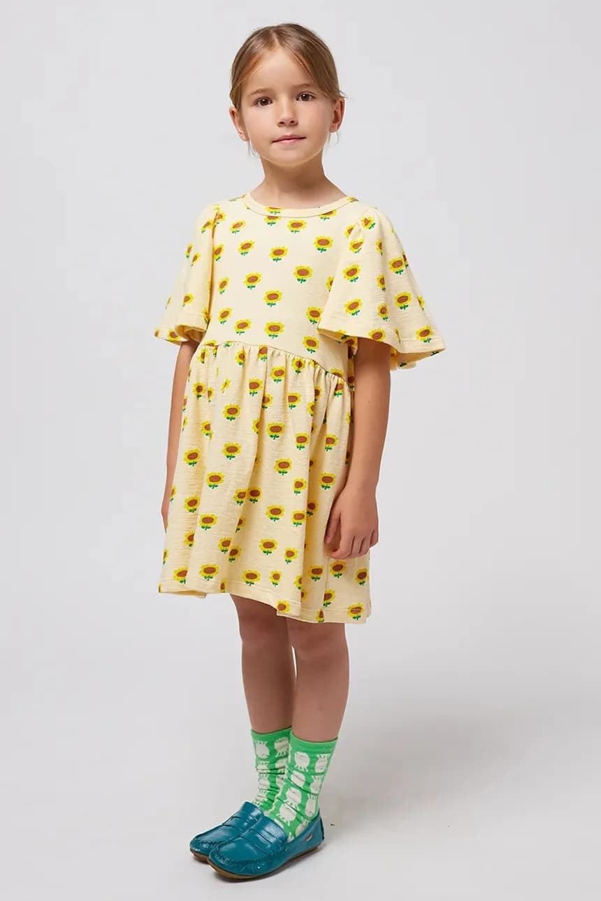 Детское хлопковое платье Sunflower - фото 4