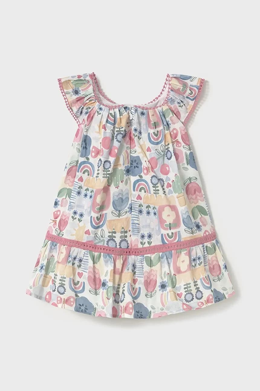 Детское хлопковое платье - фото 3